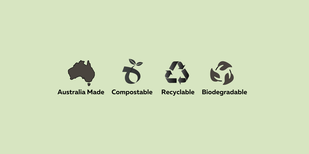 Compostable Biodegradable Sustainable Australian Made