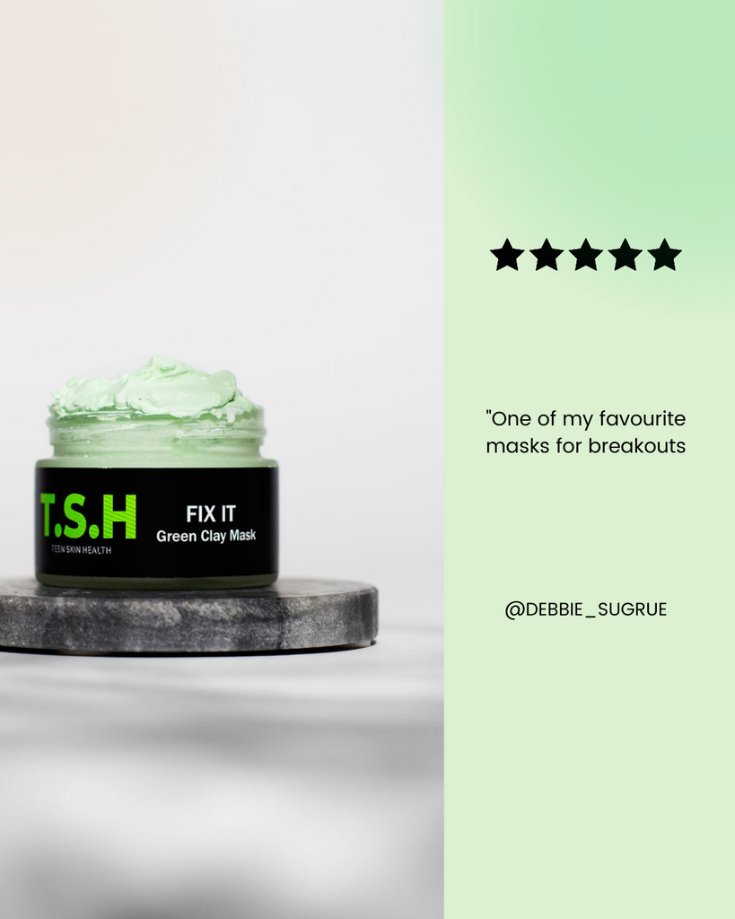 Teen Skin Health Product Reviews Green Clay Mask